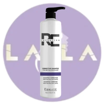 Fidelite Reinvention Shampoo Corrector p/neutralizar rubios 900 ml