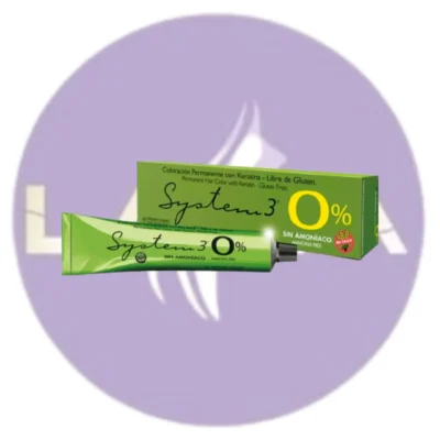 System3 0% Sin Amoniaco 6.7 Rubio Oscuro Chocolate 60 grs
