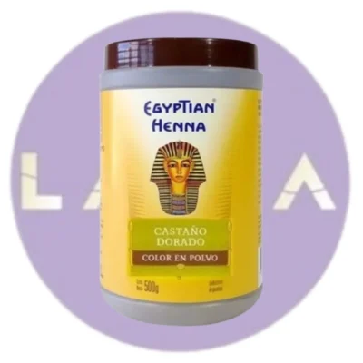 Egyptian Henna Castaño Dorado 500 grs