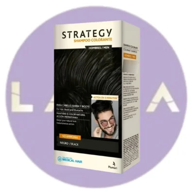 Strategy Shampoo Colorante 5 minutos Kit Negro