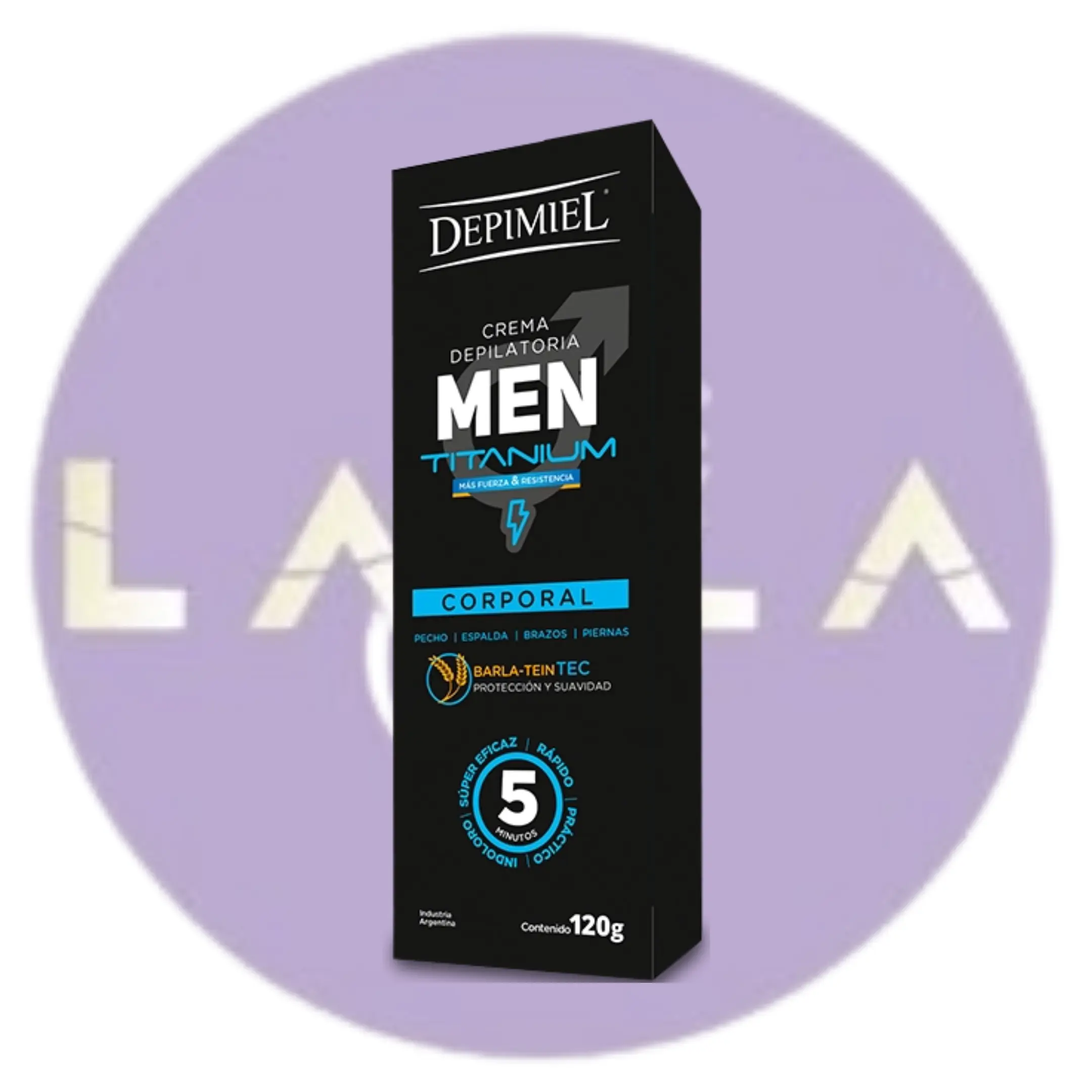 Depimiel Crema Depilatoria Men Cuerpo 120 grs