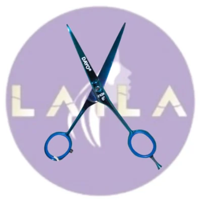 W1860 Dayo Tijera Filo Navaja 6″ Titanuim Azul