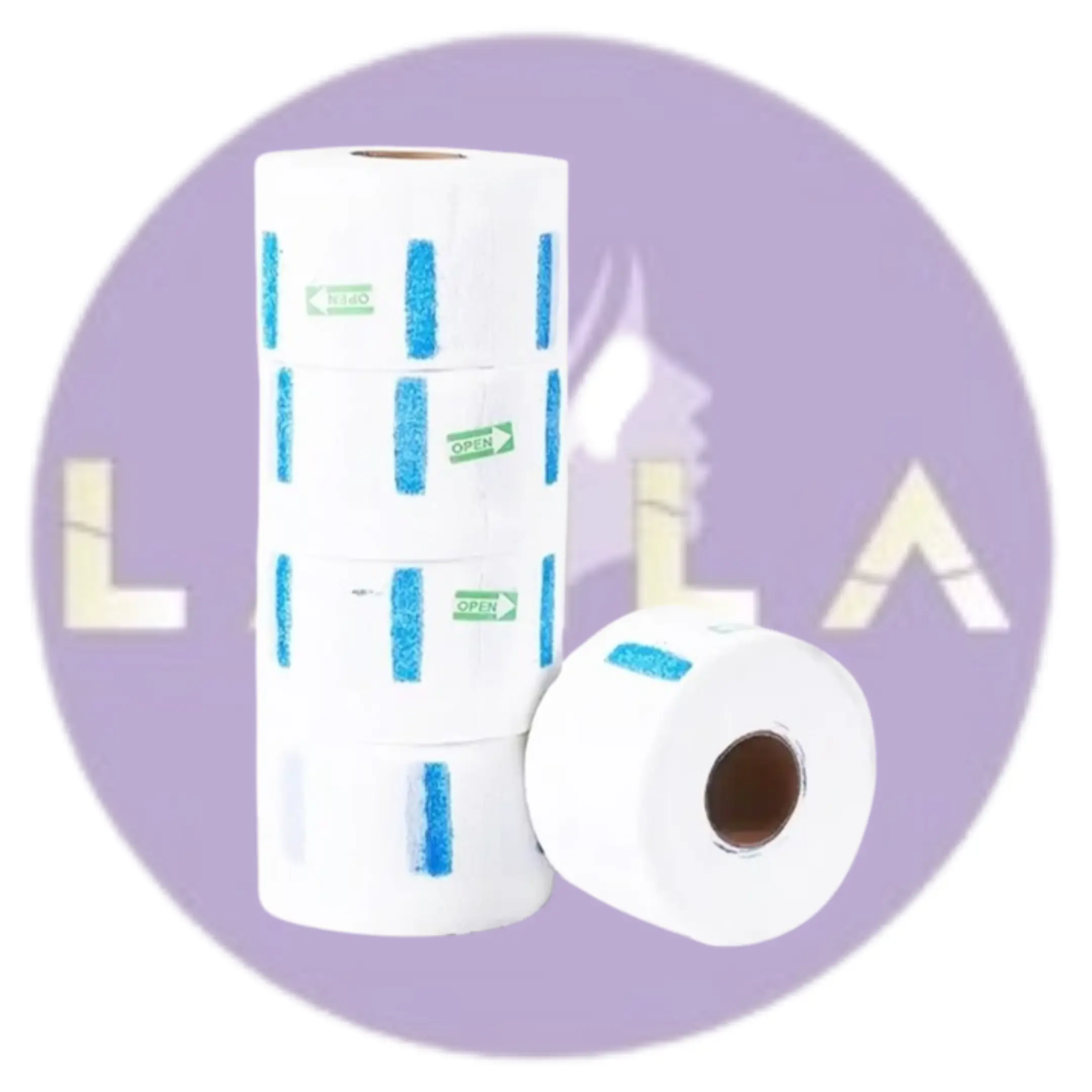 W355 Papel Cuello Creppe x rollo