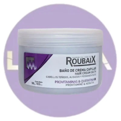 Roubaix Baño de Crema Queratina 300 grs