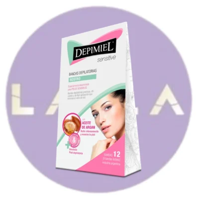 Depimiel Bandas Depilatorias Sensitive Rostro 12 u