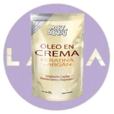 Mary Bosques Tratamiento Oleo en Crema Keratina y Argan 250 grs