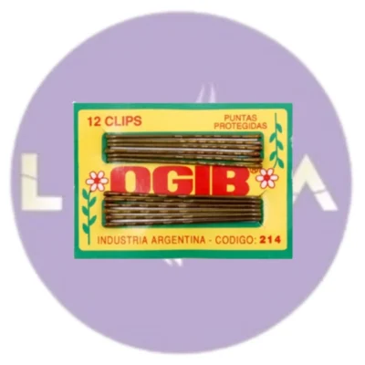 C183 OGIB invisibles cortos rubios x 12 unidades