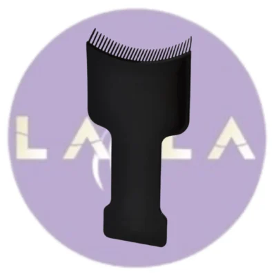 W156 Paleta P/Reflejos Corta Negra