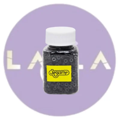 W3650 Microrings Negro C/Siliconas x 1000 u.