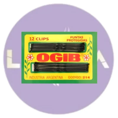 C182 OGIB invisibles cortos negros x 12 unidades