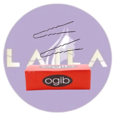 H200 Horquilla Invisible Negra x 200 unidades