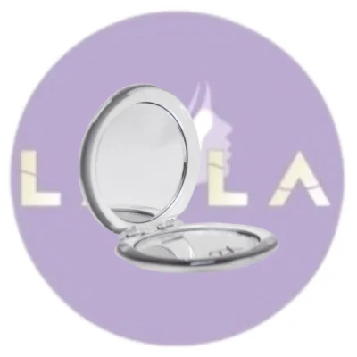 E1091 Espejo Cartera Redondo x 2